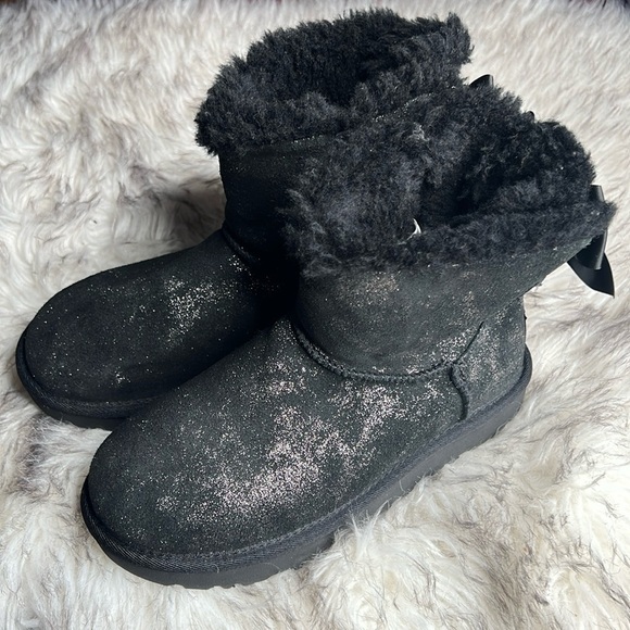 UGG Mini Bailey Bow Glimmer - Picture 1 of 10